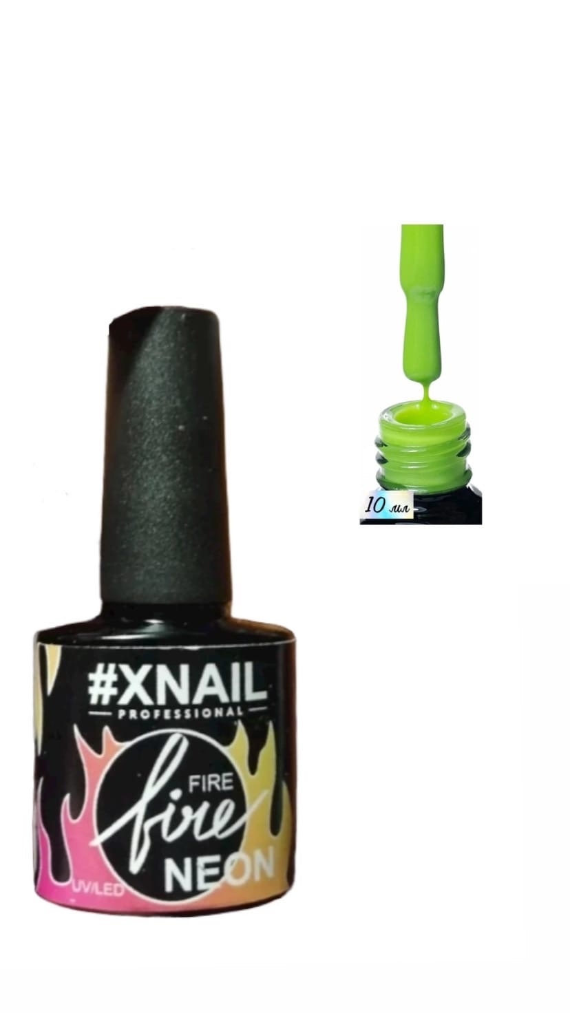 фото Гель-лак xnail professional neon fire №06