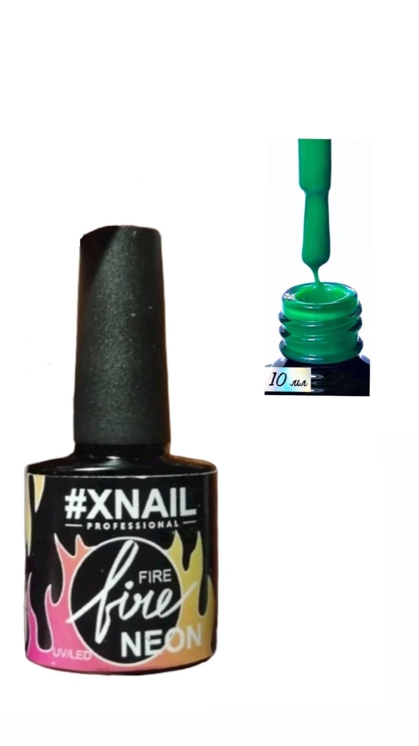 фото Гель-лак xnail professional neon fire №08