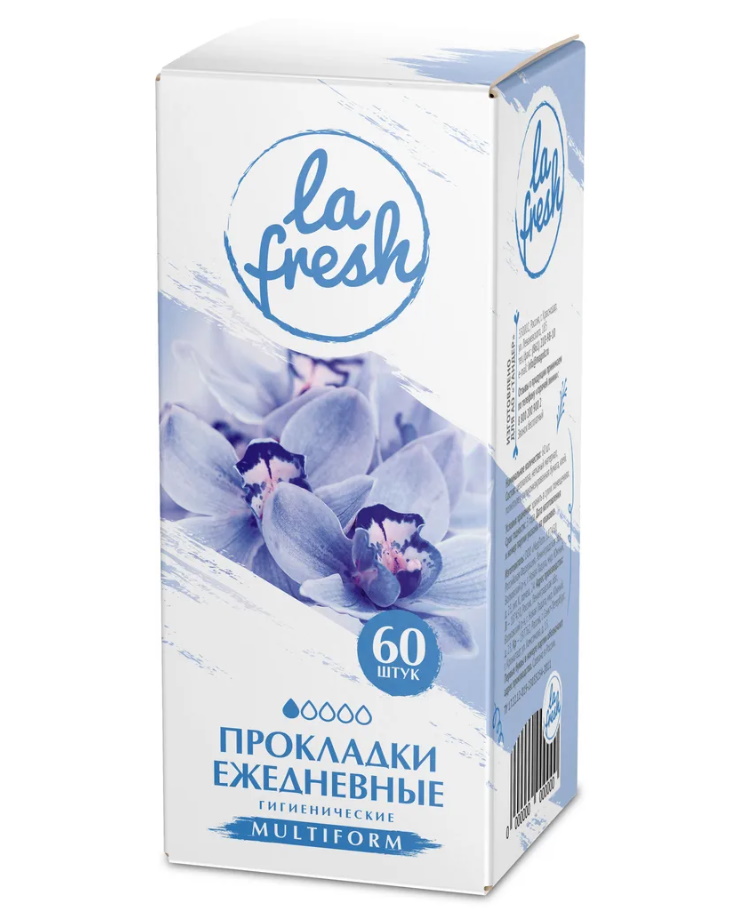 Прокладки для любого белья ежедневные La Fresh Multiform 60 шт.