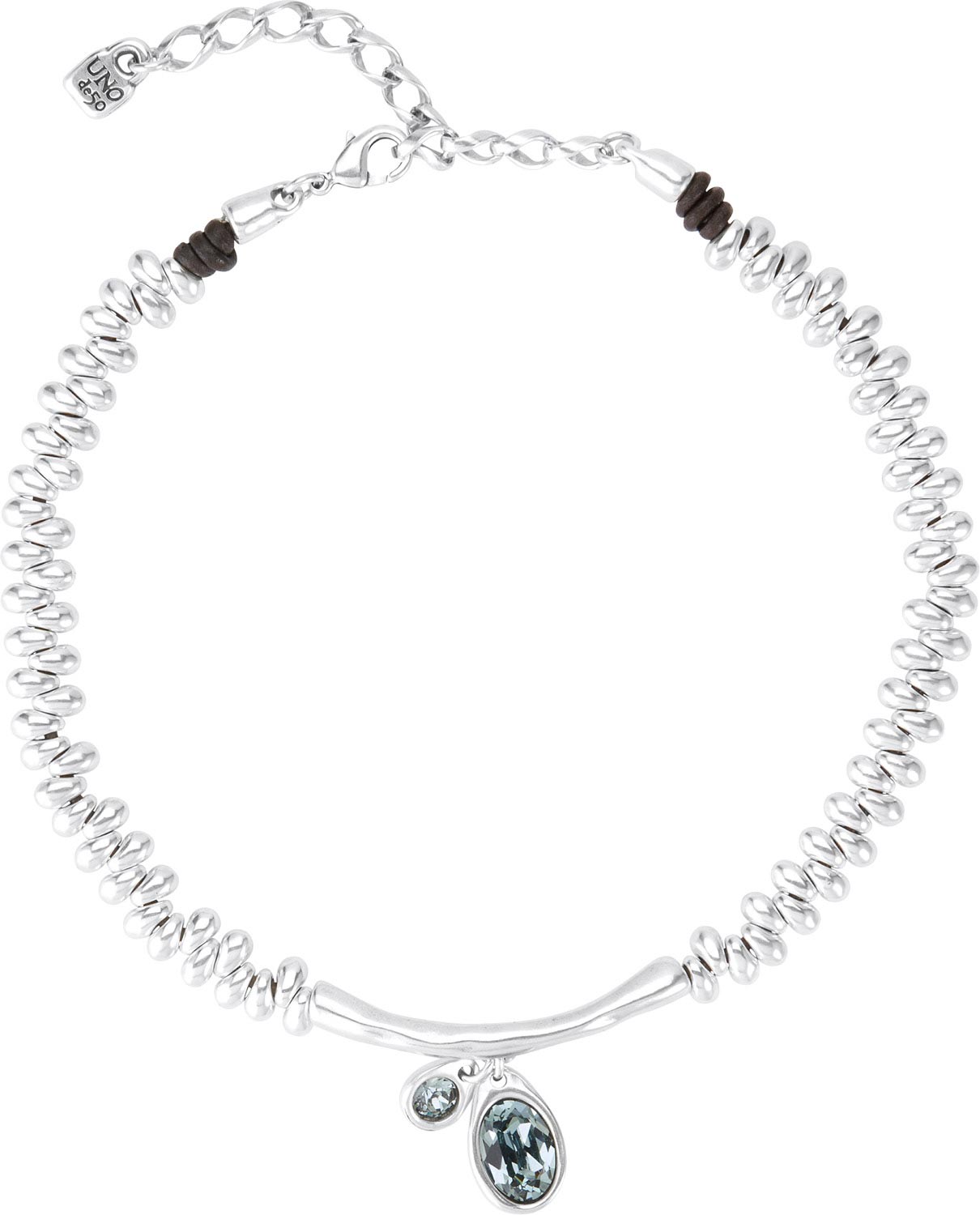 

Ожерелье из металла со swarovski 37-42 см UNOde50 COL1343AZUMTL0U, COL1343AZUMTL0U