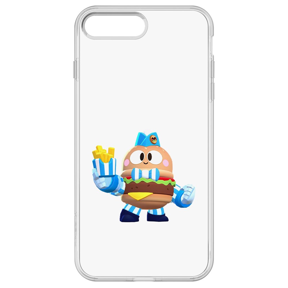 

Чехол-накладка Brawl Stars-Бургер Лу для iPhone 7 Plus