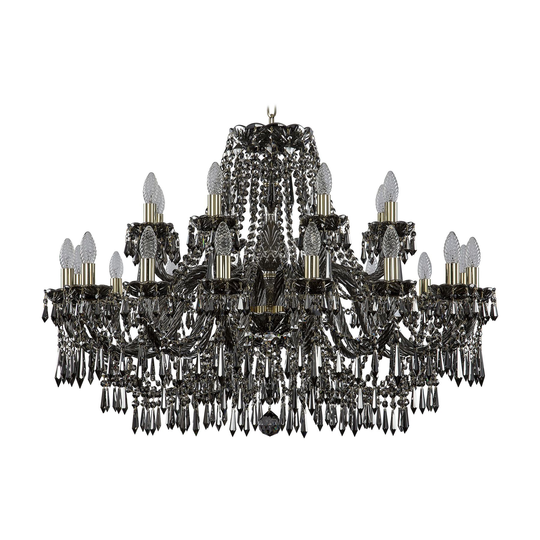 фото Хрустальная люстра 1403/16+8/360 g m781 bohemia ivele crystal