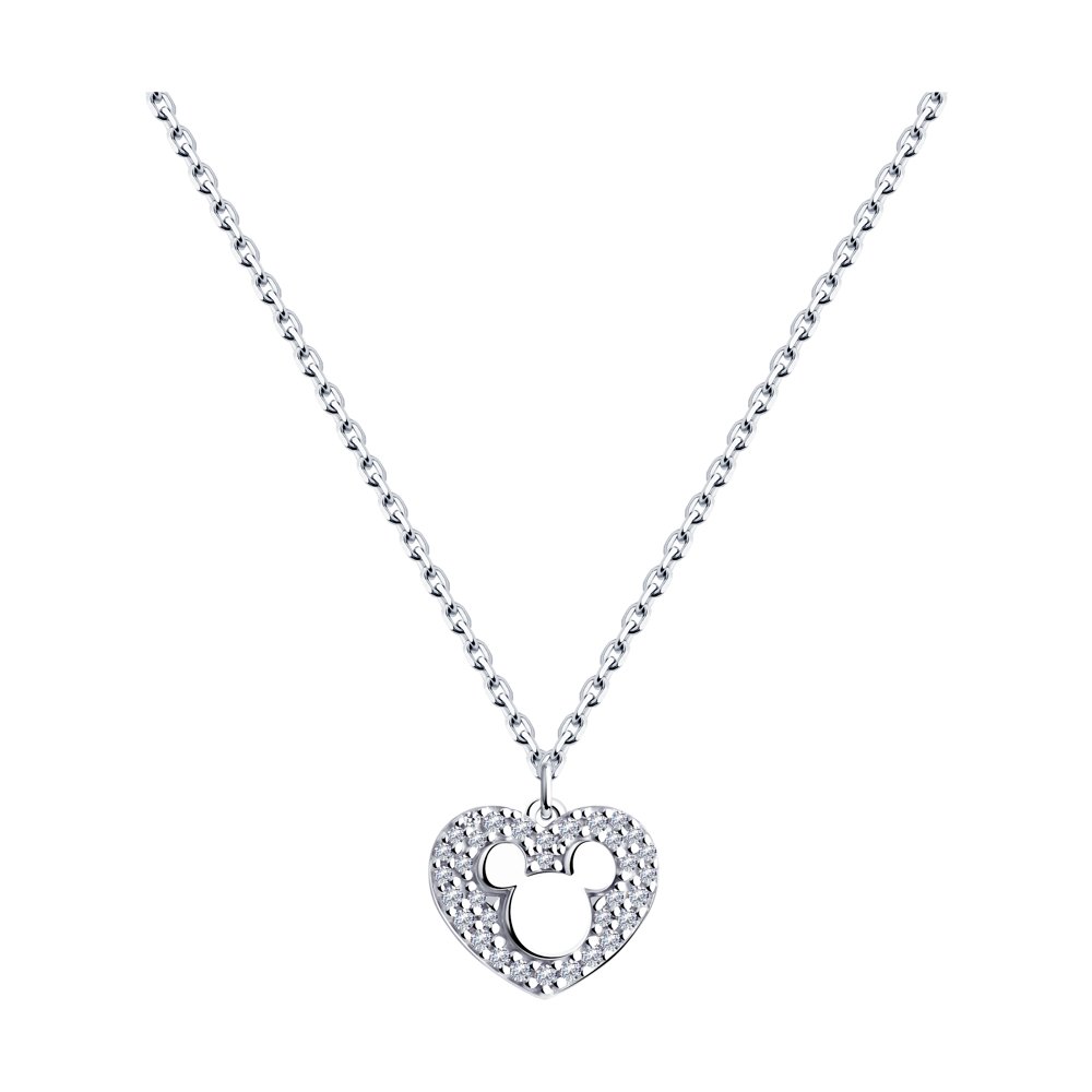 

Колье из серебра с фианитом 35 см Yahont 239047, 239047