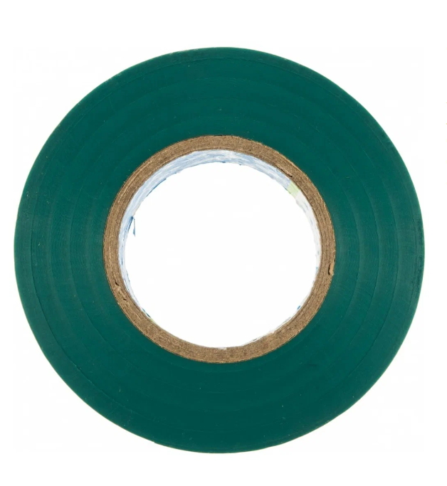 Лента Изоляционная 19мм X 20м Толщина 0,12мм Пвх Зеленая От -10c До +80c Folsen 012503 FOL лента упаковочная металлик зеленая 5 мм х 225 м