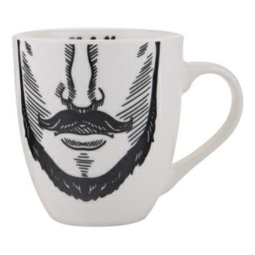 

Кружка Homeclub Beard 520 мл в ассортименте