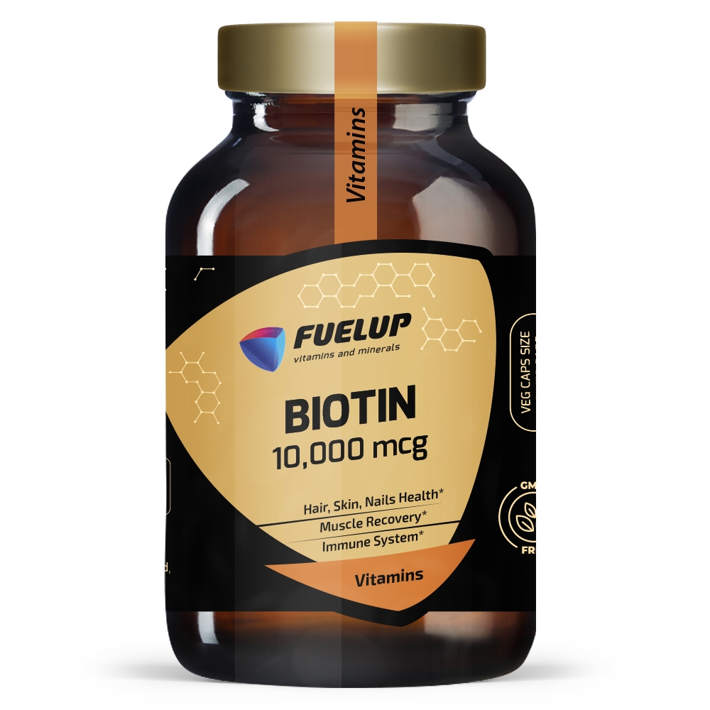 

Биотин Fuel Up Biotin 10000 мкг 60 вегкапc