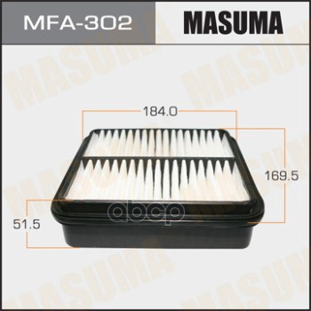 Фильтр Воздушный Toyota Starlet 89-99, Raum 97-03 Masuma Masuma арт. MFA302