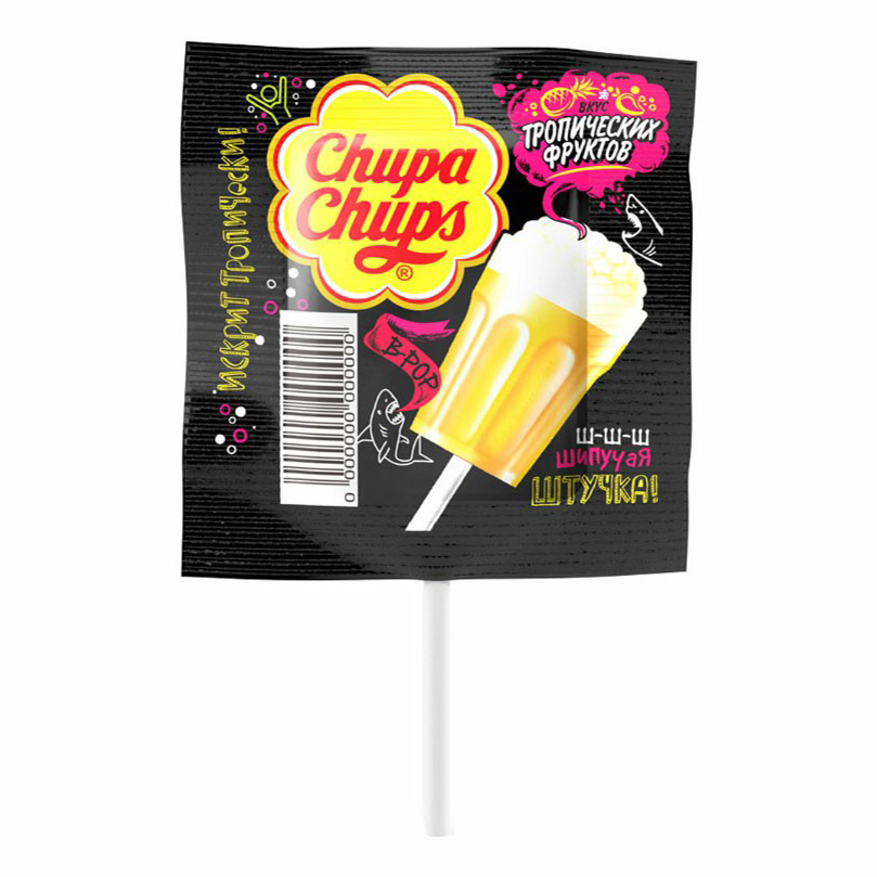 Леденец Chupa Chups B-Pop Тропический 15 г
