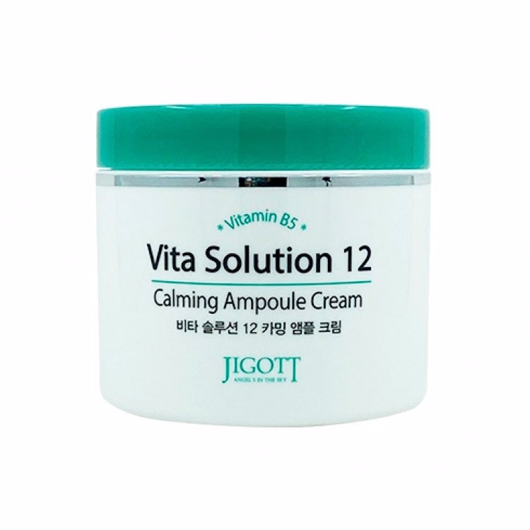 

Крем JIGOTT для лица ампульный успокаивающий VITA SOLUTION 12 CALMING 100мл