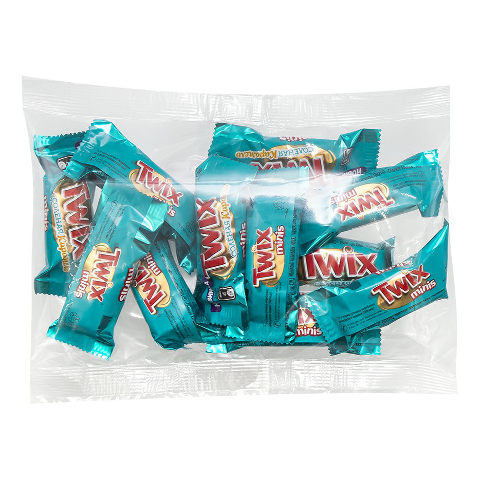 

Батончики Twix Minis 101 г в ассортименте