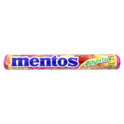 

Жевательные драже Mentos Фрукты 37 г