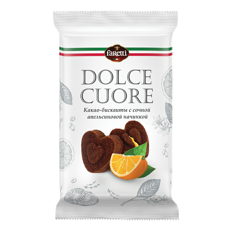 Пирожное Faretti Dolce Cuore 60 г в ассортименте