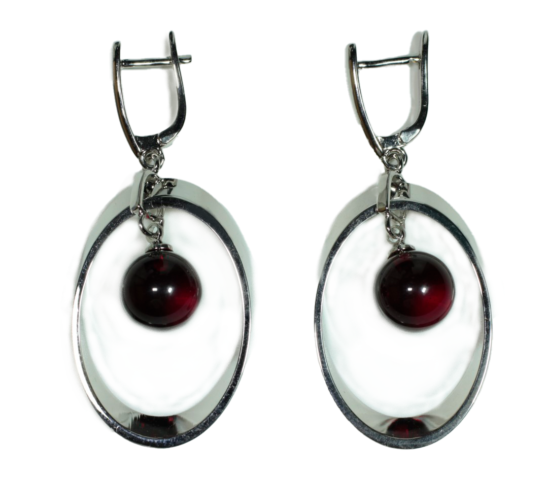 

Серьги из бижутерного сплава T&Z_Mineral 450C_1, янтарь, 450C_1