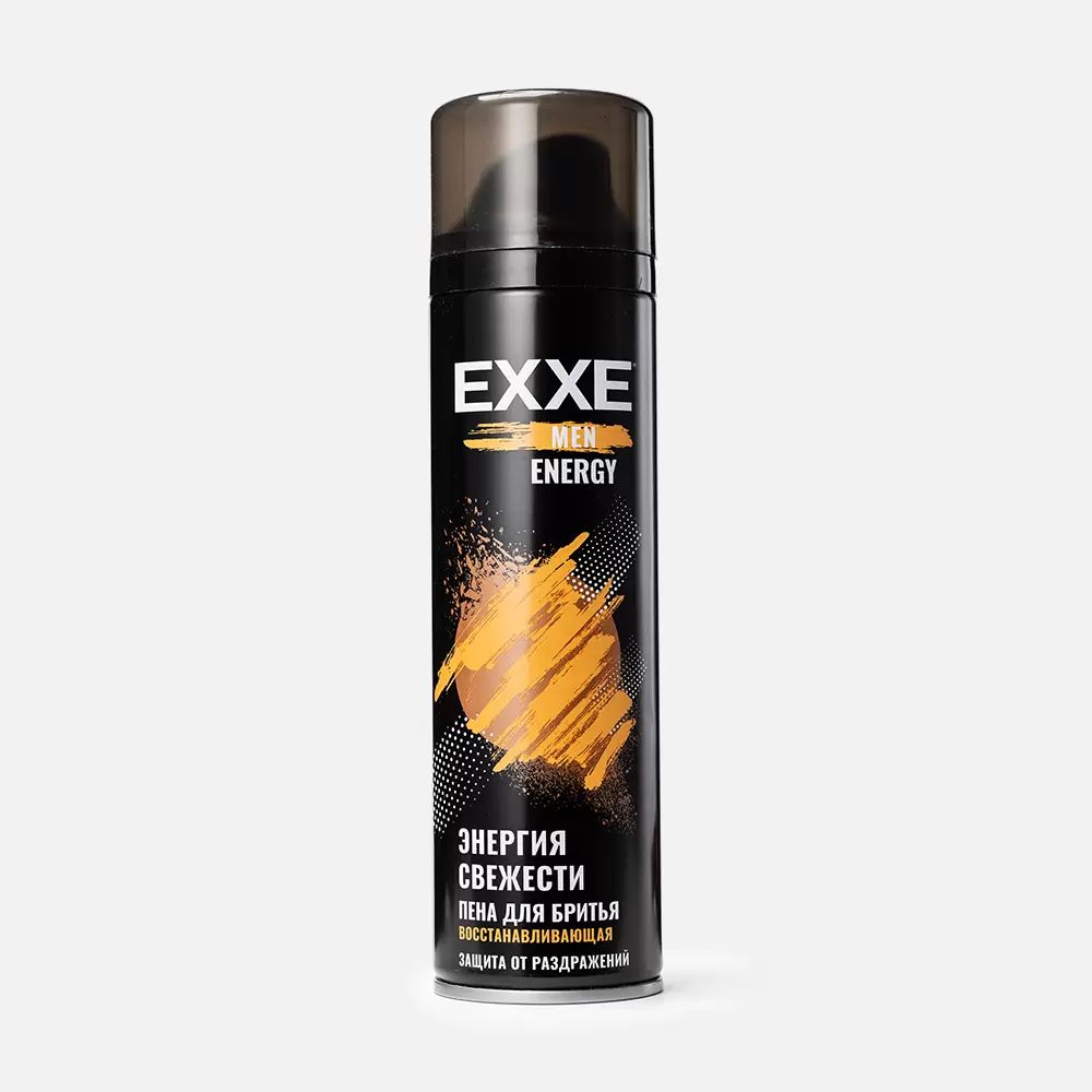 Пена для бритья Exxe Men Energy восстанавливающая, 200 мл