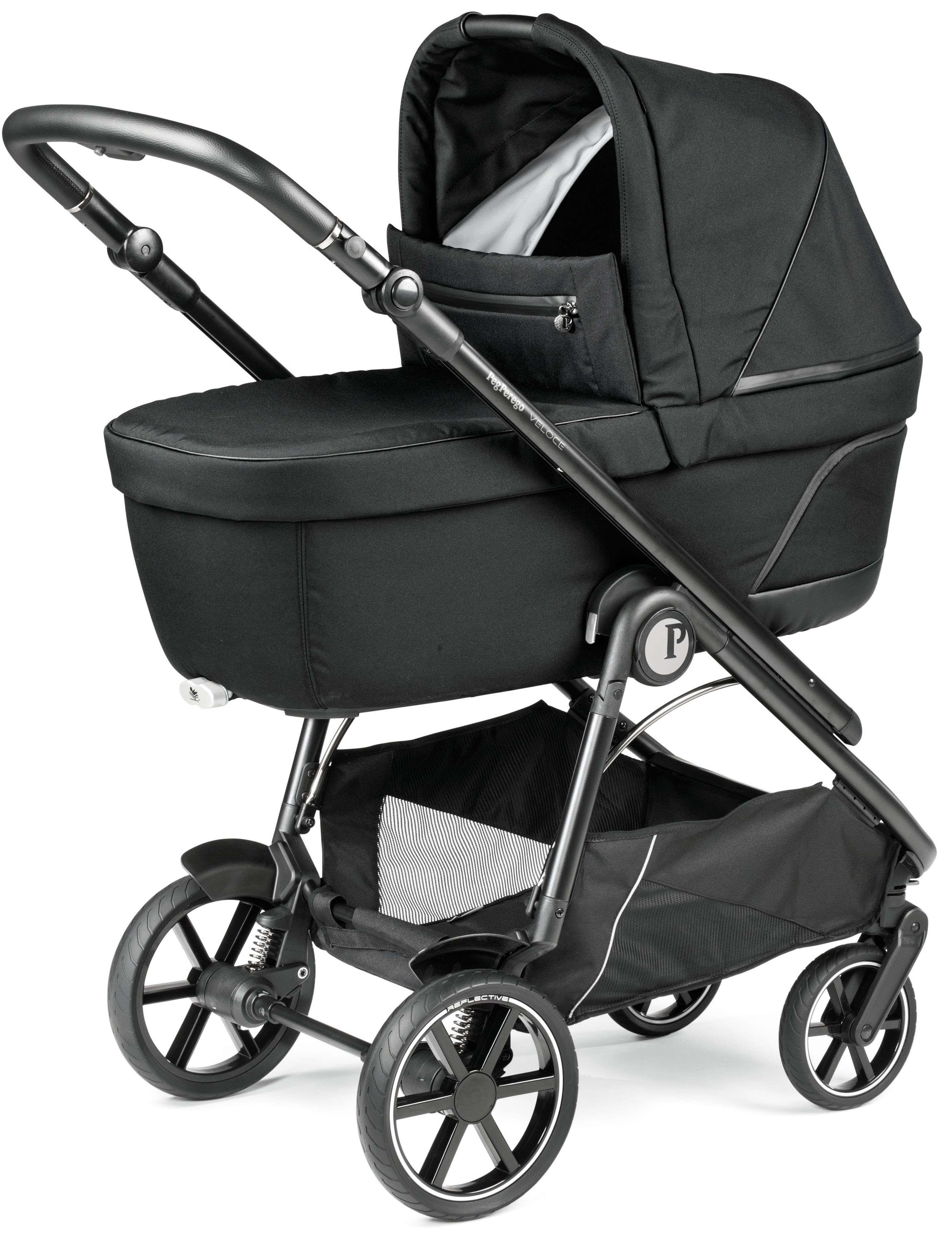 Коляска 2 в 1 Peg Perego Veloce Belvedere Licorice