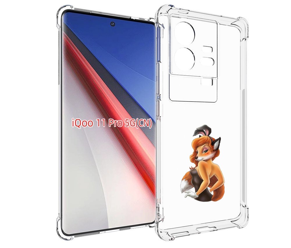 Чехол бампер MyPads баронесса для Vivo iQOO 11 Pro противоударный