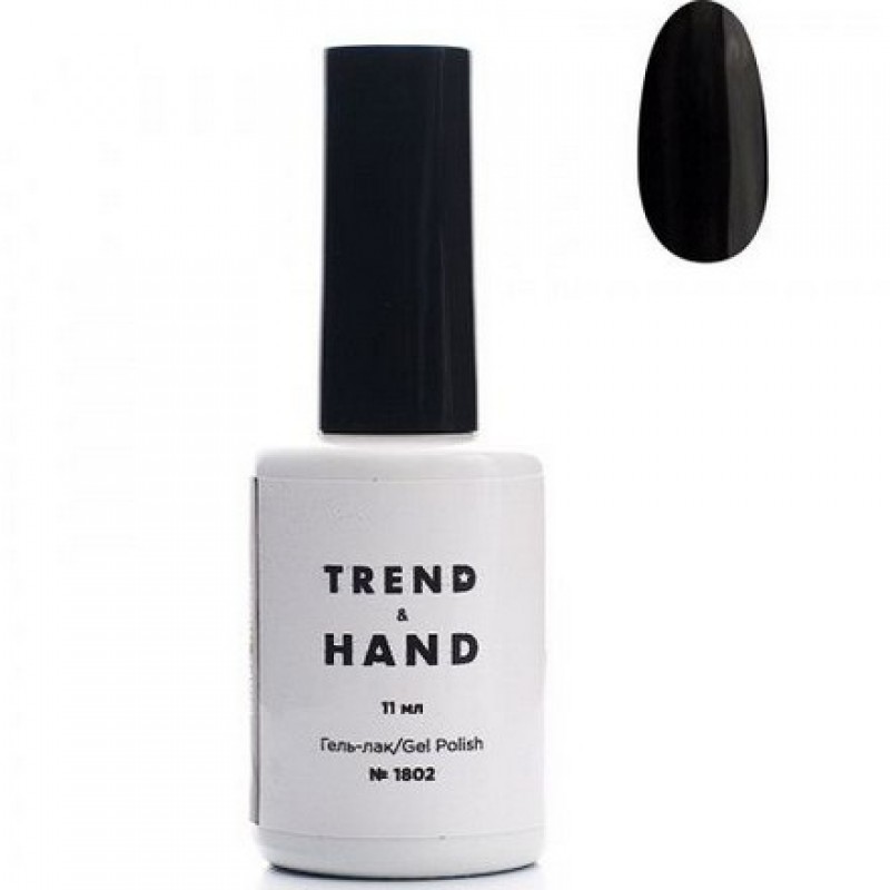 Купить Trend&Hand, Гель-лак Classic №1802, Black Moon, 35, Trend&Hand Professional