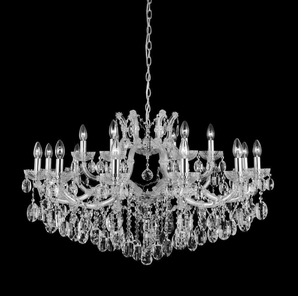 фото Подвесная люстра crystal lux hollywood sp12+6 chrome