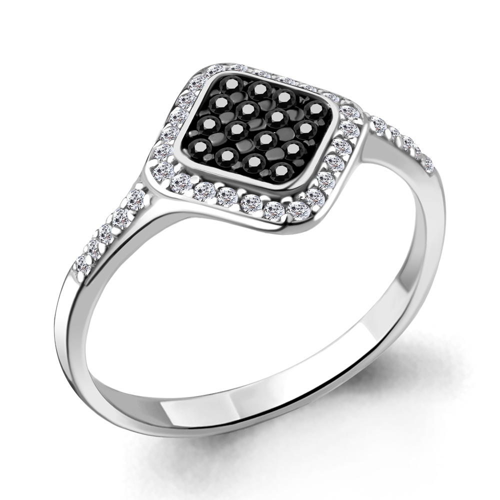 

Кольцо из серебра с кристаллом р. 17,5 Aquamarine 68961АЧ_925_р, 68961АЧ_925_р