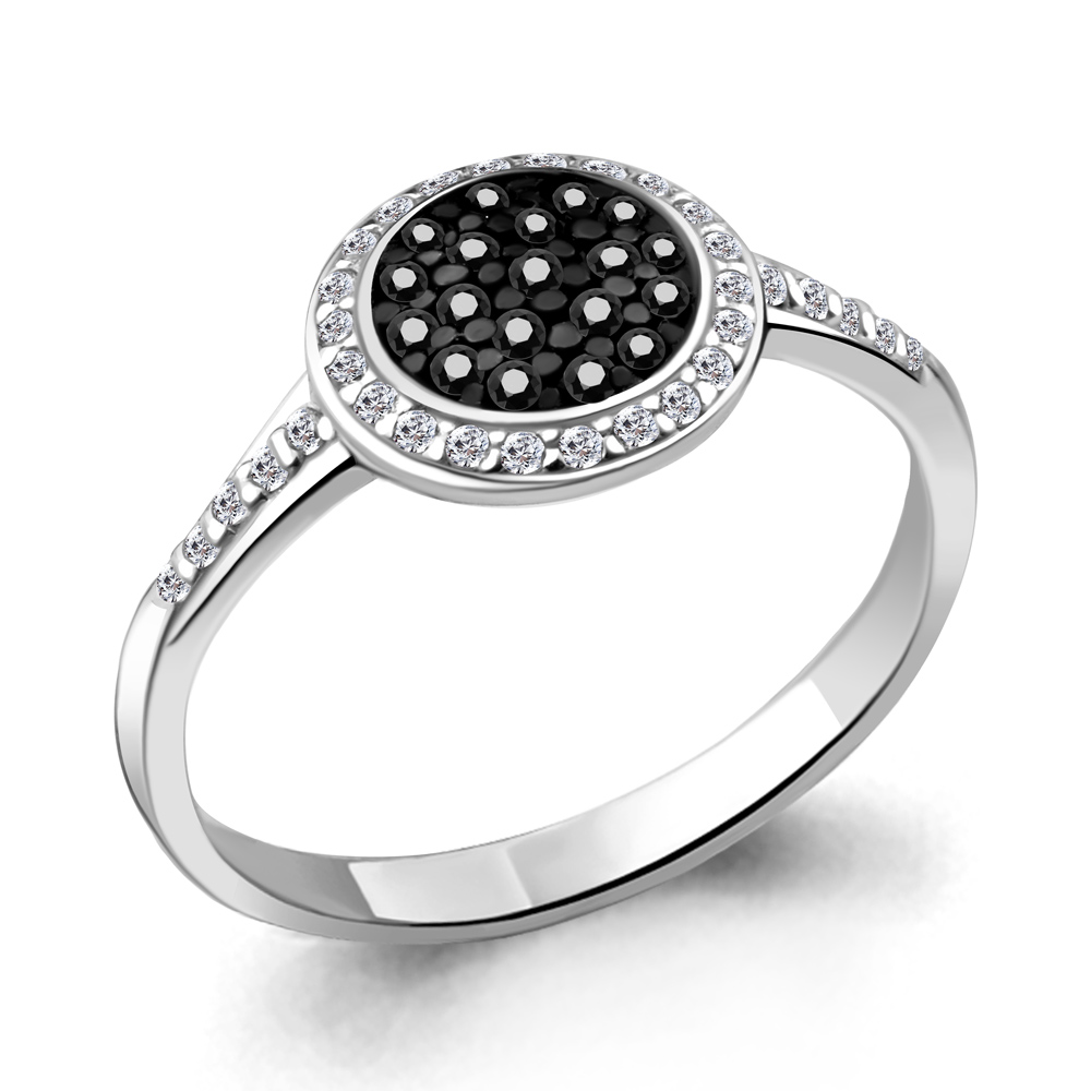 

Кольцо из серебра с кристаллом р. 16 Aquamarine 68963АЧ_925_р, 68963АЧ_925_р
