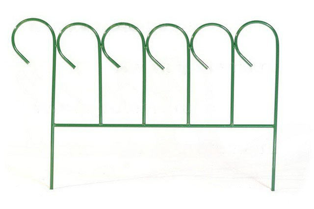 Заборчик декоративный Барашек, высота 50 см, длина 80 см (по 5 секций в комплекте)