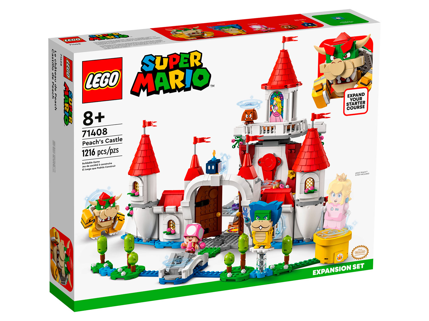 

Конструктор LEGO Super Mario Доп. набор «Замок Пич», 71408