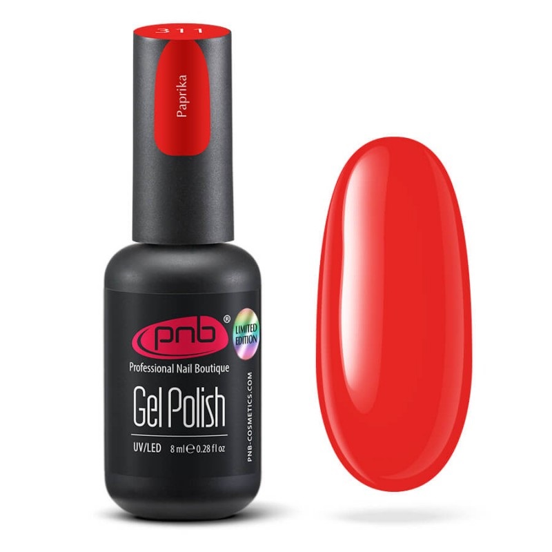 

PNB, Гель-лак №311, Paprika, 43