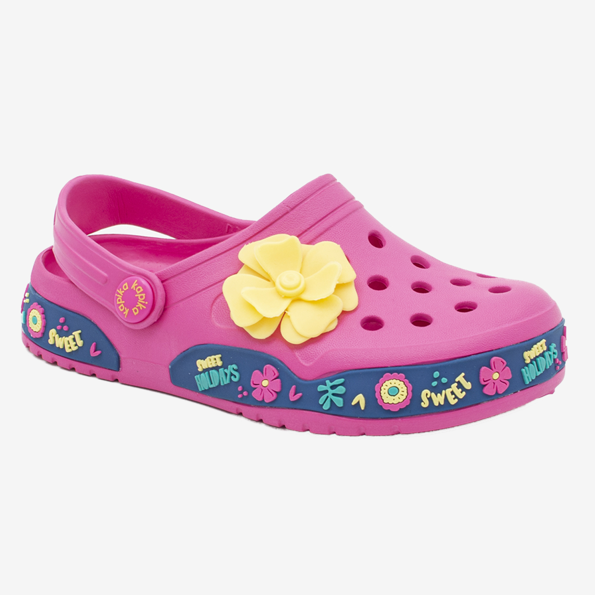 

Сабо детские Kapika 82207 цв.розовый р.26 RU, 82207