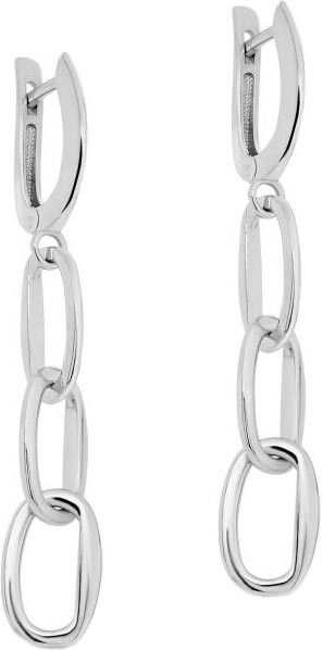 

Серьги из серебра без вставки Kabarovsky 12-301-0000, 12-301-0000