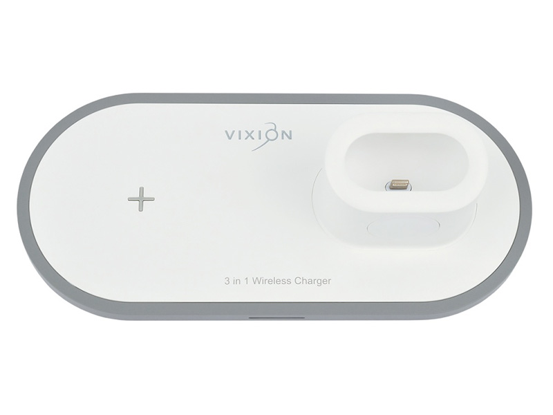 фото Зарядное устройство vixion w33 (3 в 1) white
