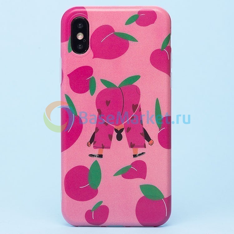 

Чехол накладка SC156 BaseMarket для Apple iPhone Xs (022)