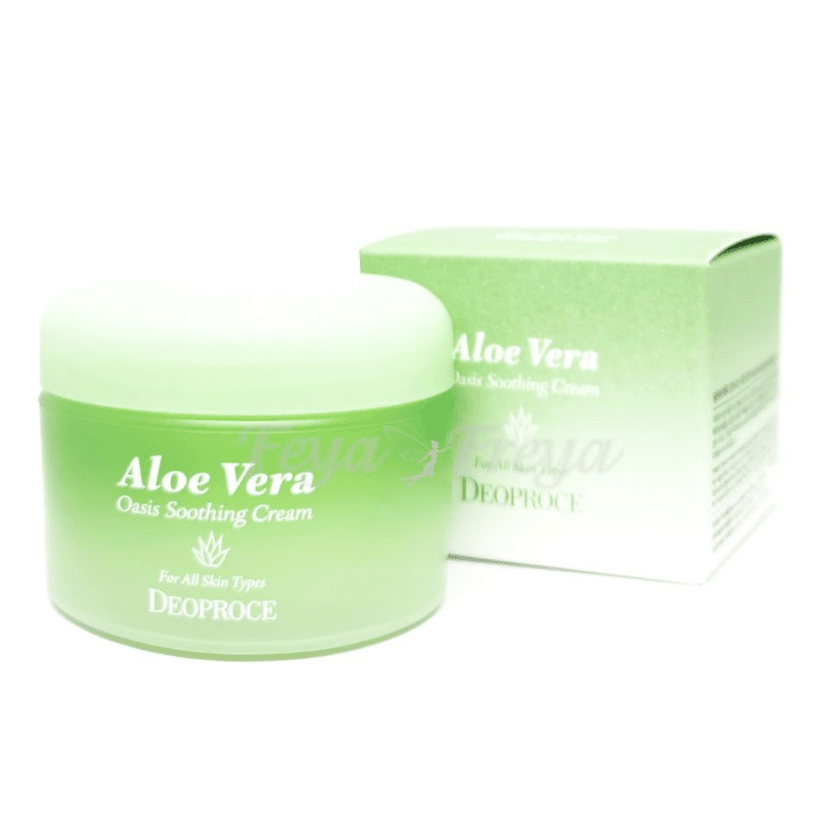 Крем DEOPROCE для лица ALOE VERA OASIS SOOTHING CREAM 50г