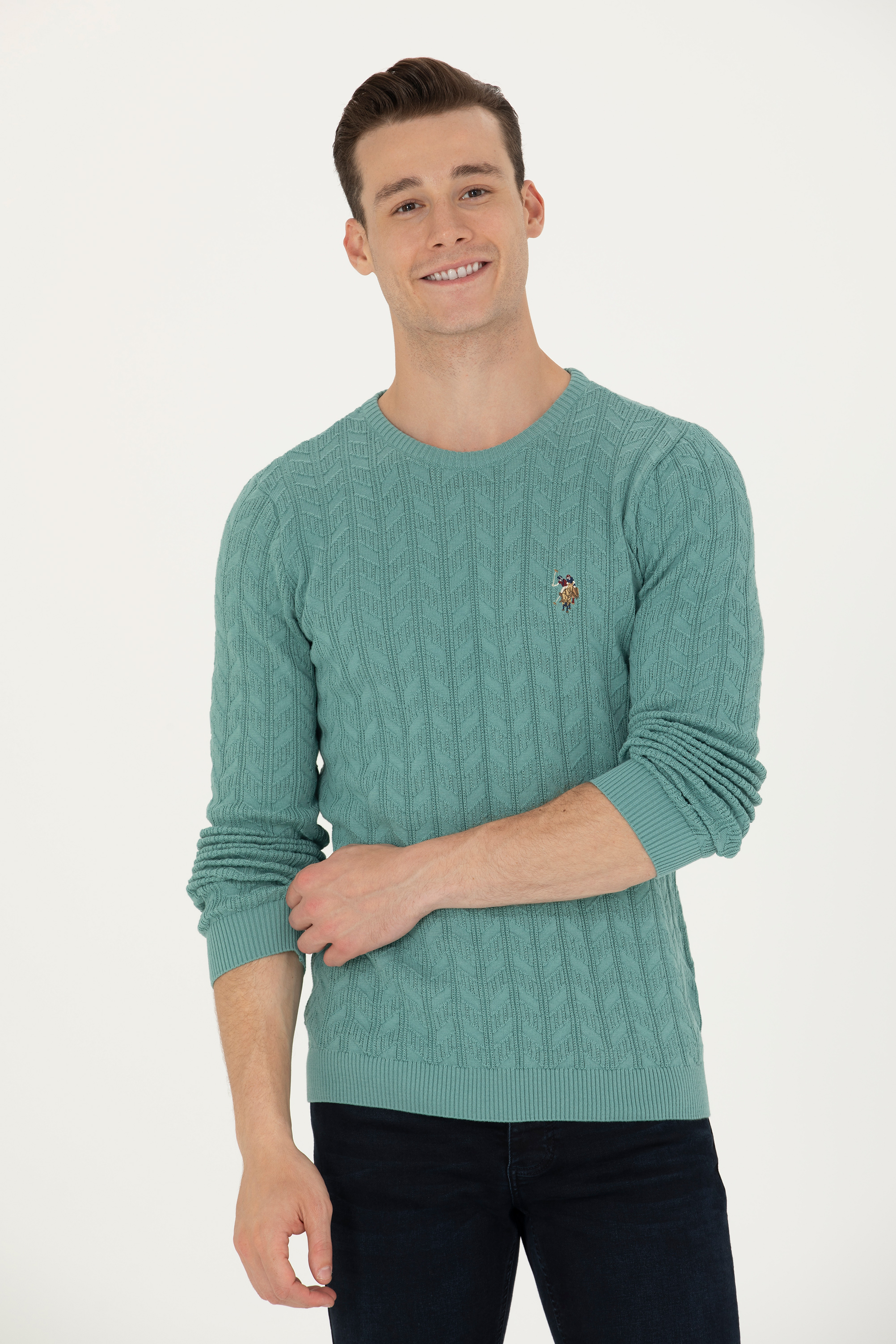 

Джемпер мужской US Polo G081SZ0TK0OLDER-SK23 голубой XL, G081SZ0TK0OLDER-SK23