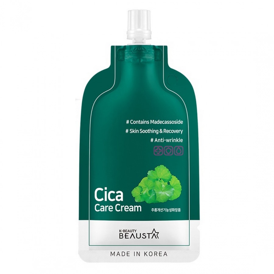 Крем BEAUSTA для лица успокаивающий с центеллой Cica Repair Cream 15 мл