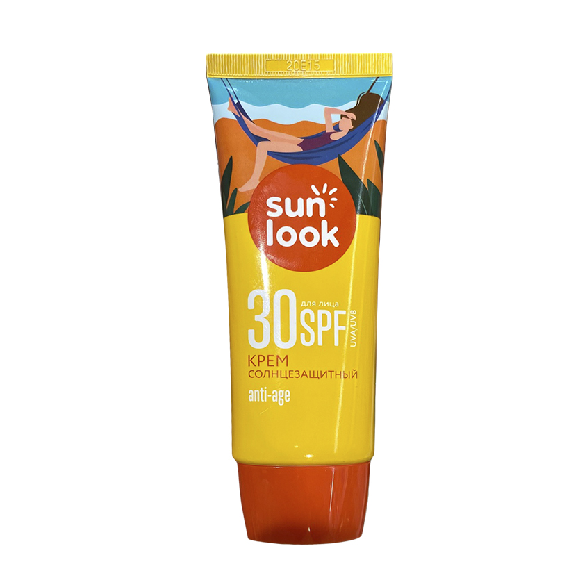 Купить Крем для лица SUN LOOK солнцезащитный ANTI-AGE SPF-30 50 мл