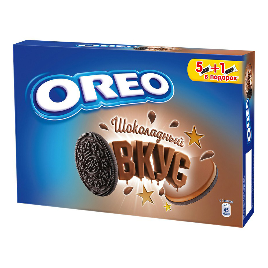 Печенье Oreo с какао и начинкой 228 г в ассортименте