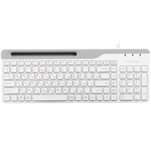 фото Клавиатура a4 tech fstyler fk25 usb slim белый a4tech
