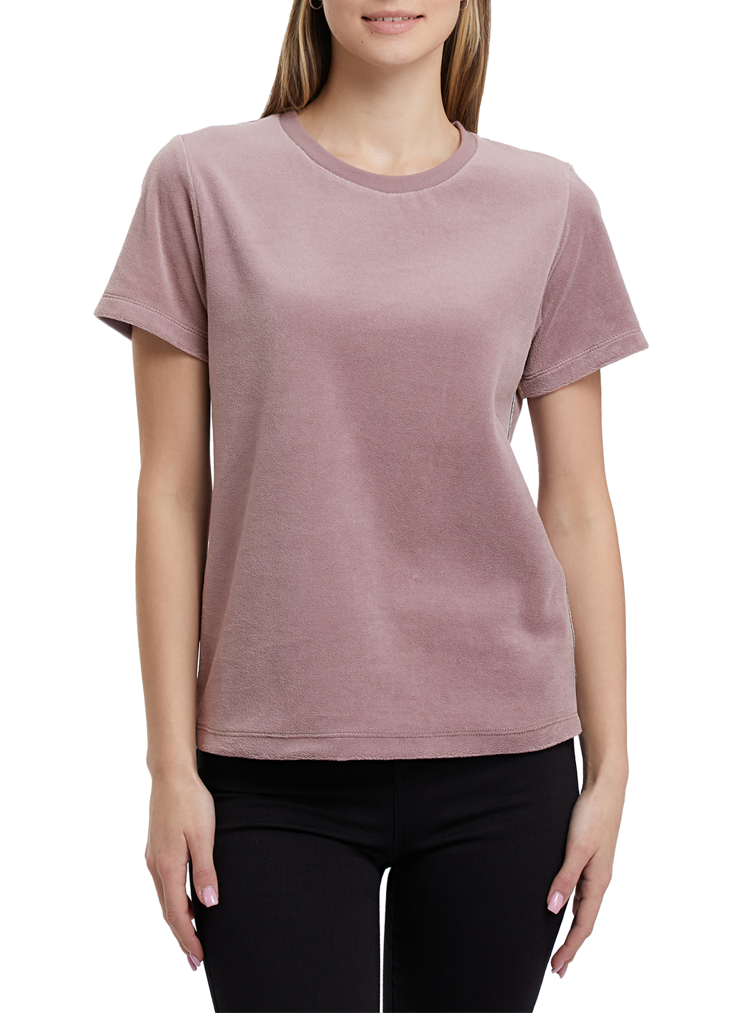 

Футболка женская oodji 14701117-10 коричневая 2XL, Коричневый, 14701117-10