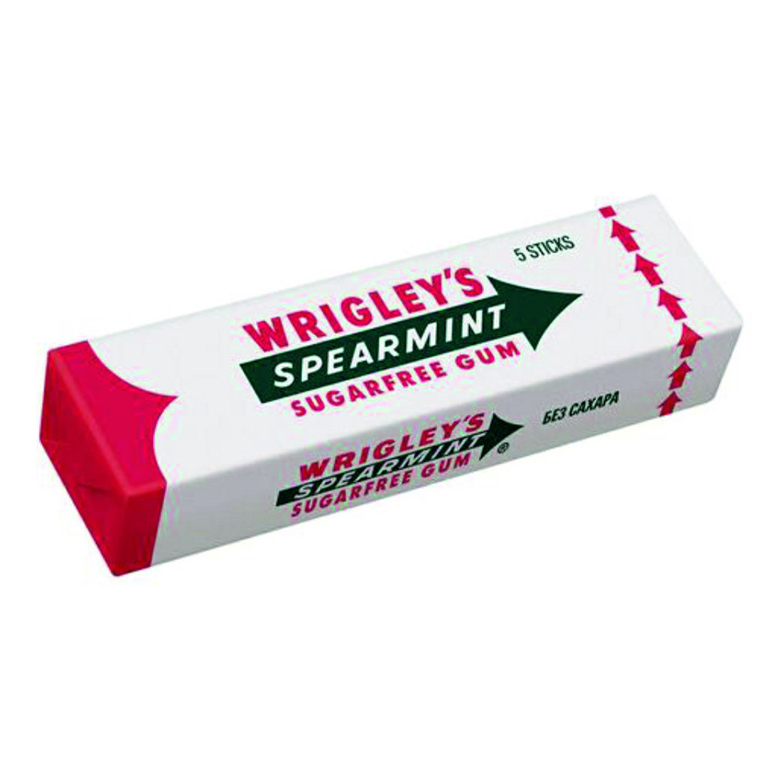 фото Жевательная резинка wrigley's spearmint без сахара 13 г