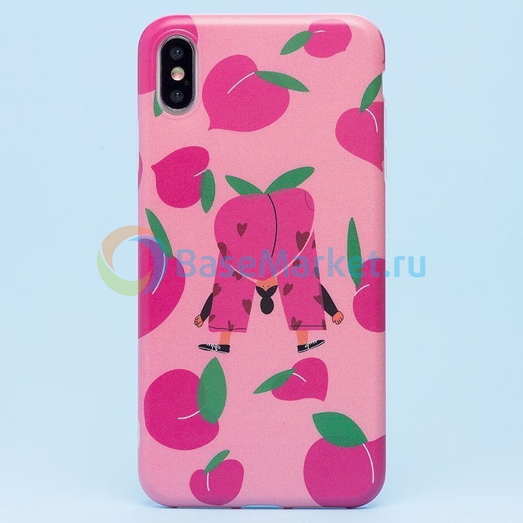 

Чехол накладка SC156 BaseMarket для Apple iPhone Xs Max (022)
