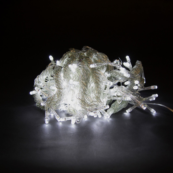 

Новогодняя гирлянда Merry Christmas штора 200 LED белый 2мх2м 6362