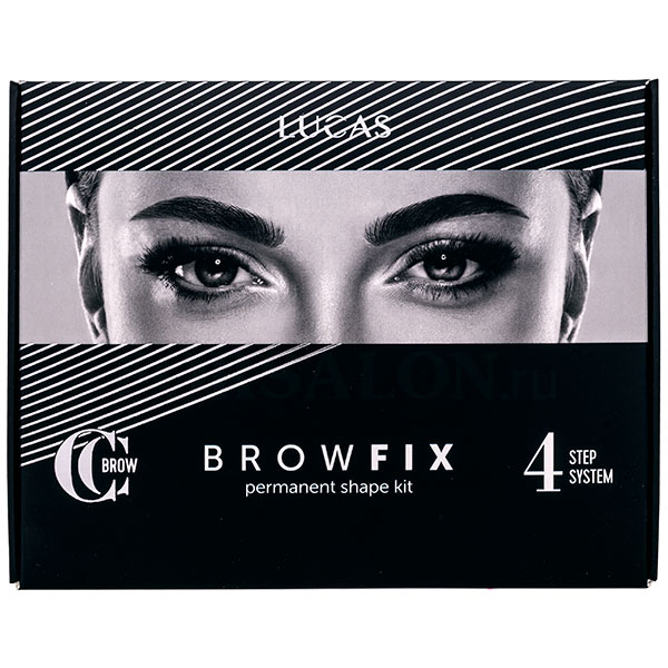 Набор для долговременной укладки бровей BROWFIX, CC Brow lucas скраб для бровей peeling brow scrub cc brow
