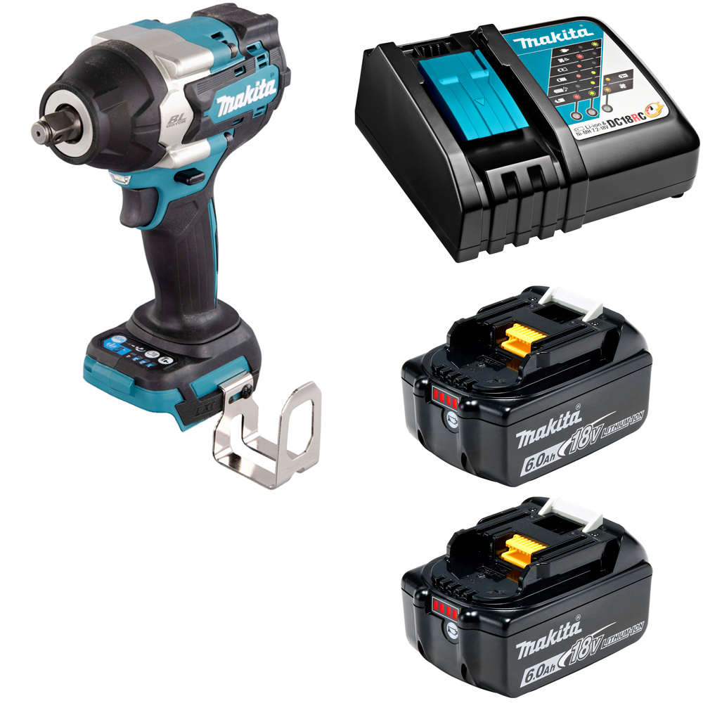 

Гайковерт аккумуляторный Makita DTW700RGE, DTW700RGE