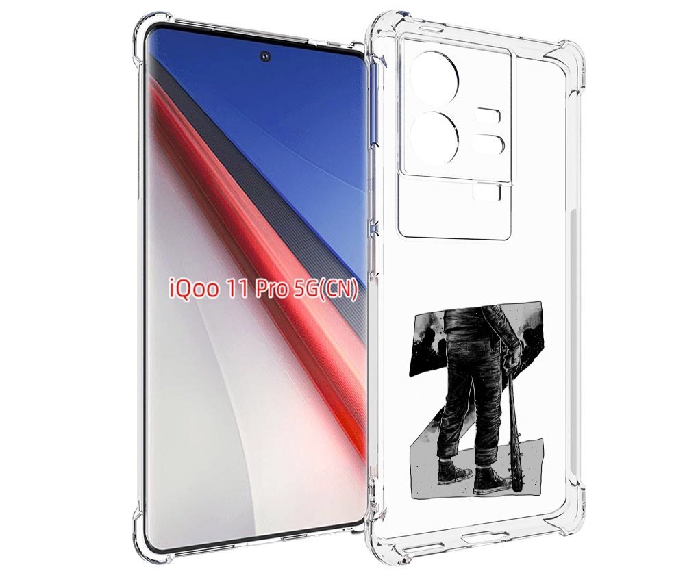 

Чехол бампер MyPads воин черно белый для Vivo iQOO 11 Pro против..., Прозрачный, Tocco