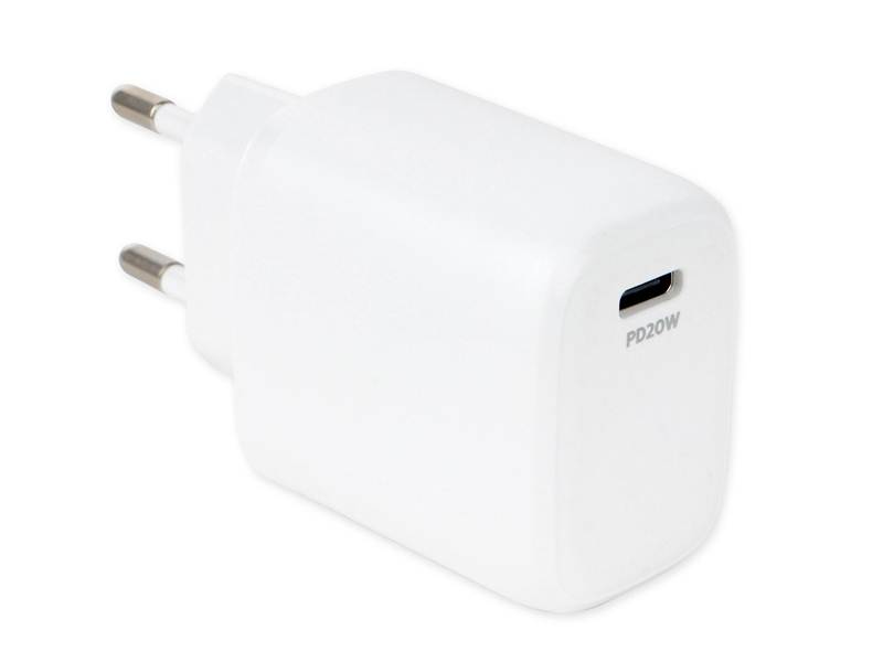 Зарядное устройство Gembird Cablexpert USB Type-C PD20W QC3.0 White MP3A-PC-29