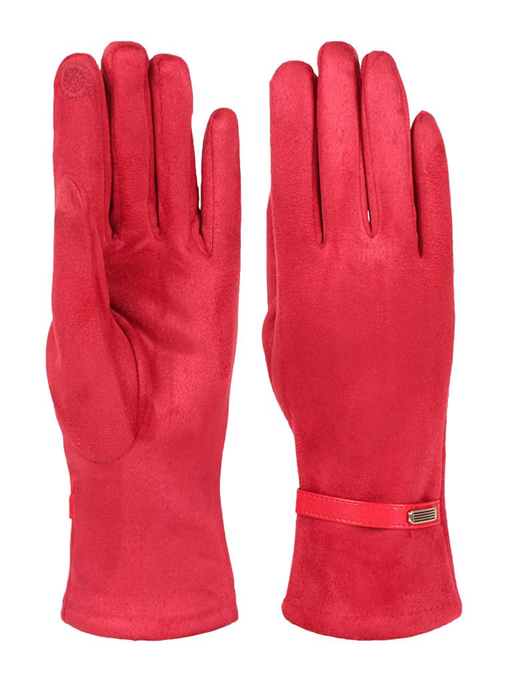 

Перчатки женские Каляев 56365 красные, р. One Size, 56365