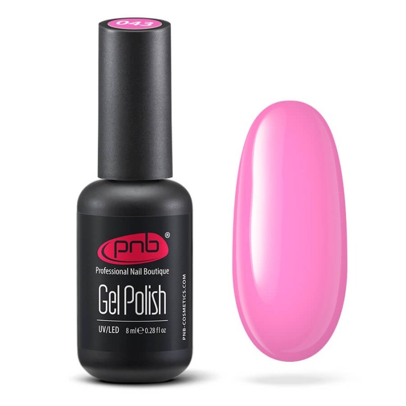 

PNB, Гель-лак №043, Pink candy, 43