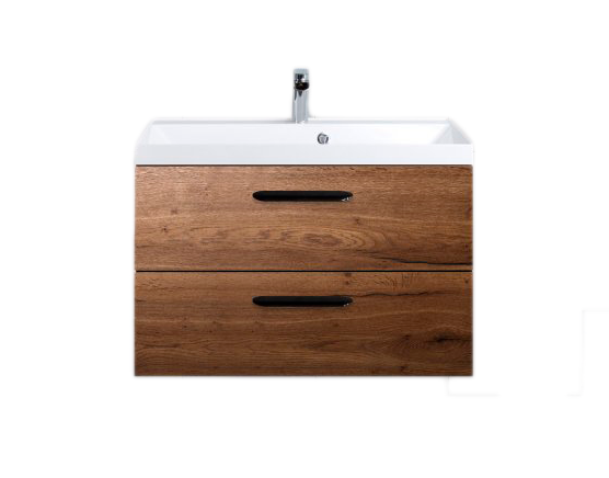 

Тумба с раковиной BelBagno Aurora 80 RT, Коричневый, AURORA-800-2C-SO-RT+BB800/450-LV-MR-AST