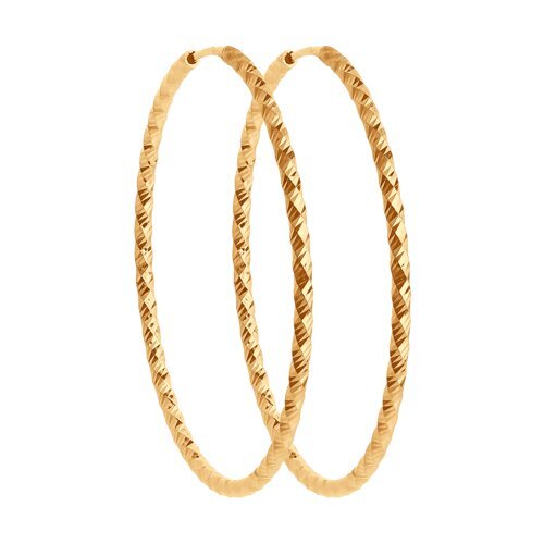 

Серьги конго из золота TEO MAORI 8140154, 8140154