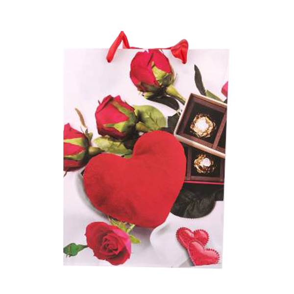 

Пакет подарочный LOVE арт. 9420, Разноцветный
